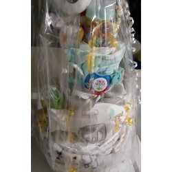 Handcrafted Baby Diaper Cakes
