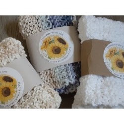 Knit Washcloths by Sunflower Country Candles and Gifts