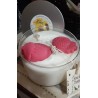 25 oz. Strawberry Cheesecake Embed Candle