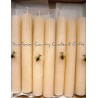 Handrolled Natural Honeycomb Beeswax Taper Candles