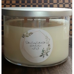 25 Oz. 3-wick Soy Candle w/lid