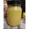 Beeswax Candle in Honeycomb Mason Jar